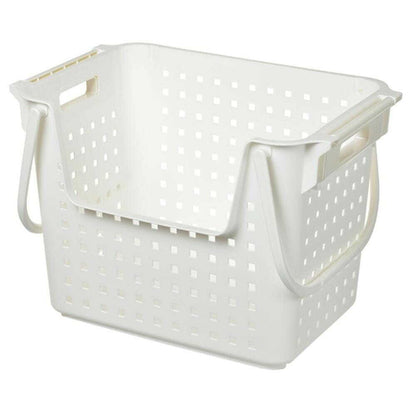 Himalaya Chemical Stackable Wide Basket White