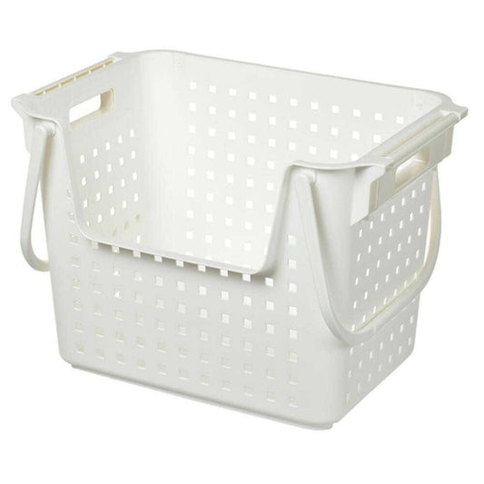 Himalaya Chemical Stackable Wide Basket White