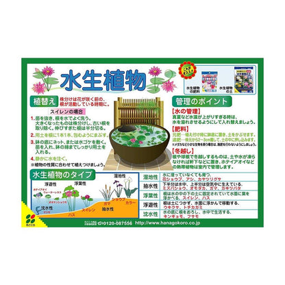 Hanagokoro Aquatic Plant Fertilizer 120g
