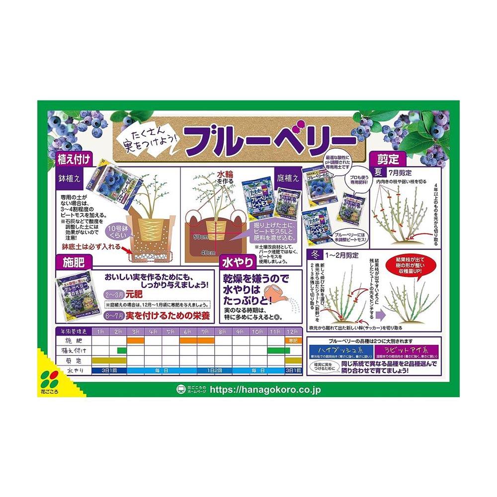 Hanagokoro Blueberry Soil 12L