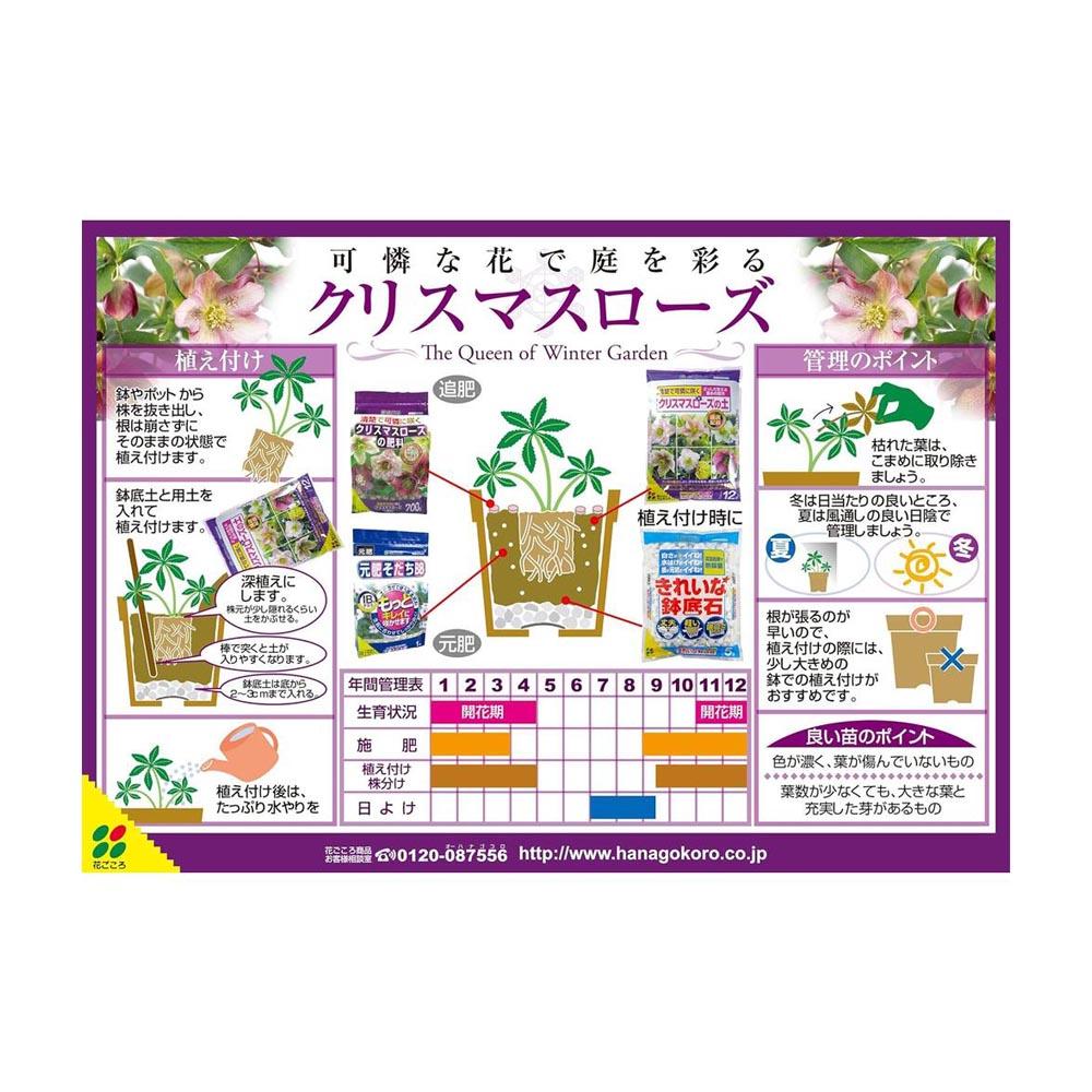 Hanagokoro Soil for Christmas Roses 12L