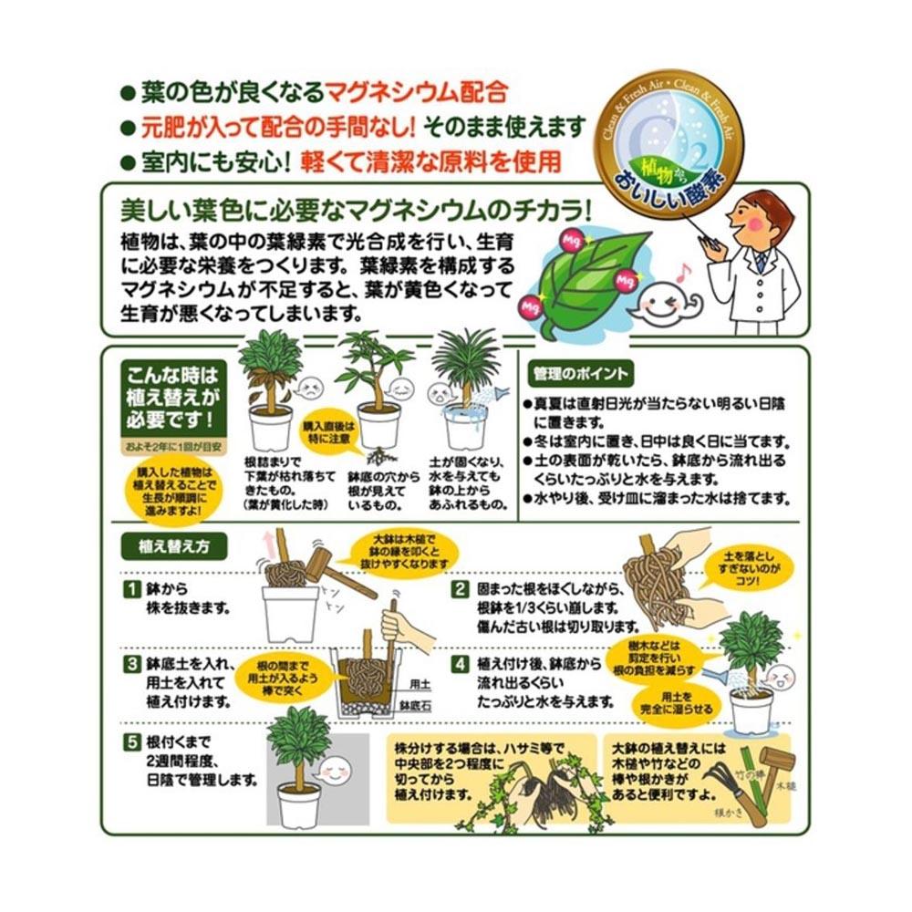 Hanagokoro Houseplant Soil 12L