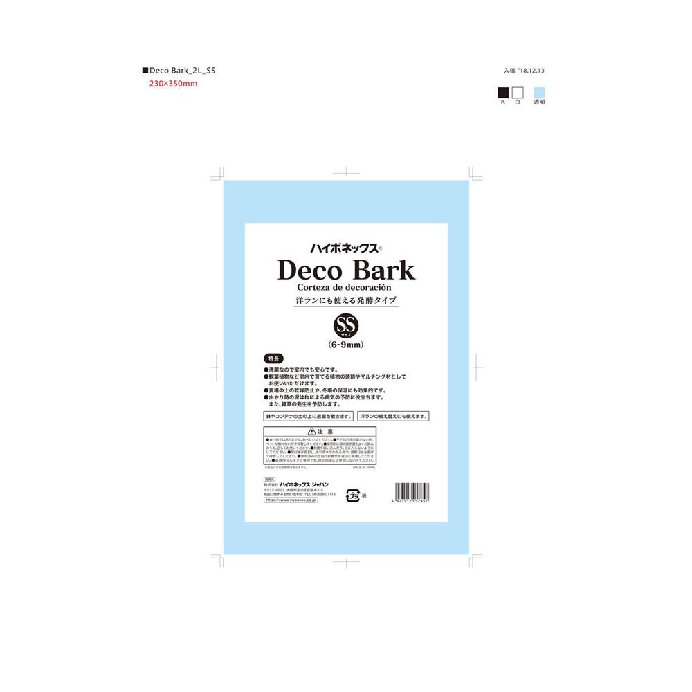 Hyponex Deco Bark Fermented Bark 2L