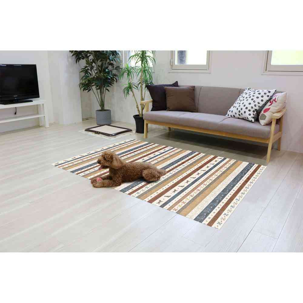 Pet Non-Slip Deodorizing Mat Gape Blue LL