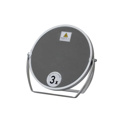 Yamamura Round Stand Mirror with 3x Magnification