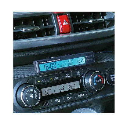 Tsuchiya Yack Slim Clock & Thermo + Battery Checker ZE80