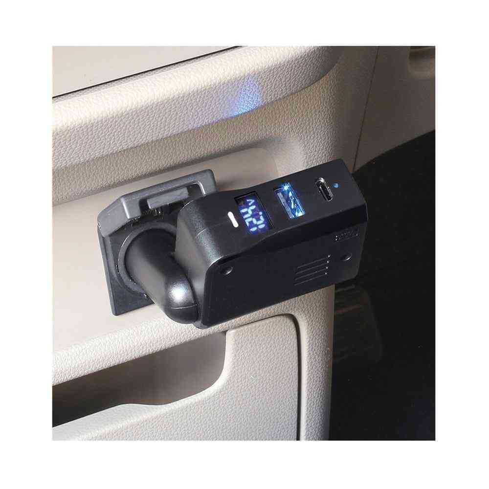 Tsuchiya Yack Slim Port USB + Type-C + Battery Checker ZE87