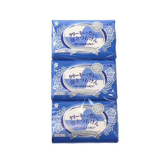 Nihon Medico Rich Foaming Soap Fresh Floral 130g x 3