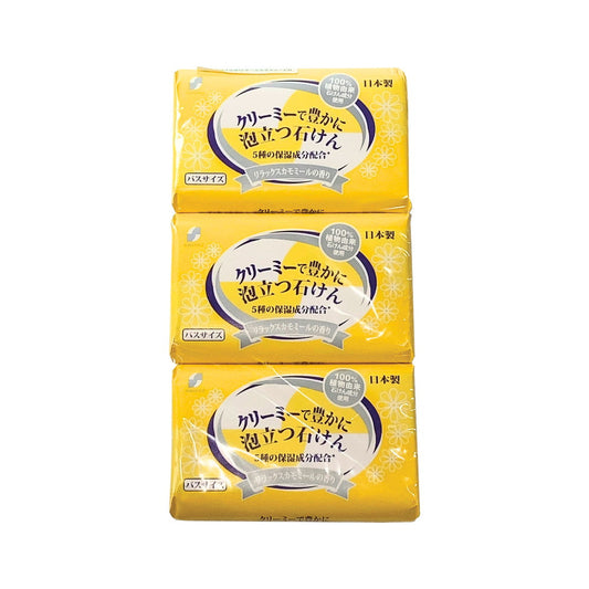 Nihon Medico Rich Foaming Soap Relax Chamomile 130g x 3
