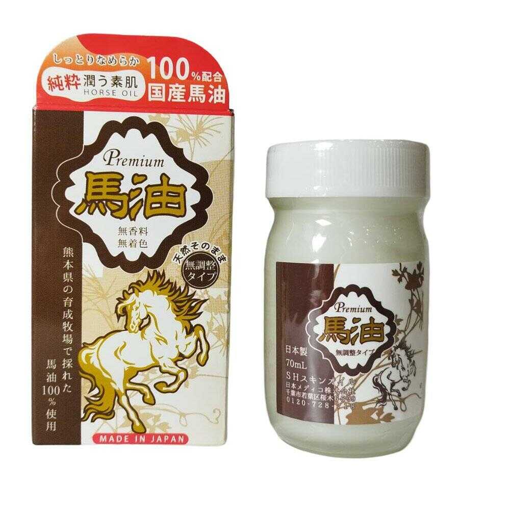 SUN STYLE PREMIUM Domestic Horse Oil Unrefined Type 70ml