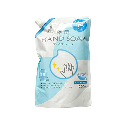 [Quasi-drug] SUN STYLE Medicinal Foam Hand Soap Refill White Soap Scent 500ml