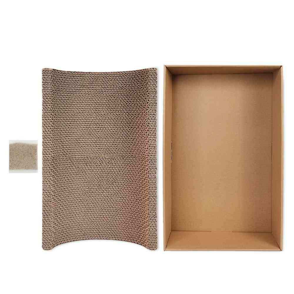 Cat Scratching Post U-Shaped Box