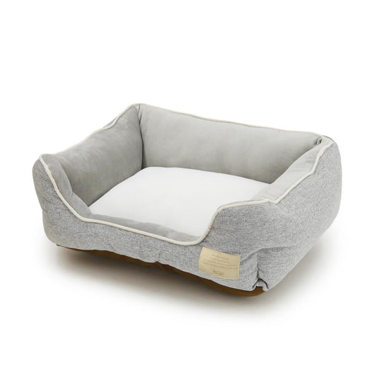 Homey All-Season Square Bed S Gray