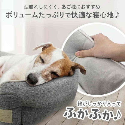 Homey All-Season Square Bed M Brown