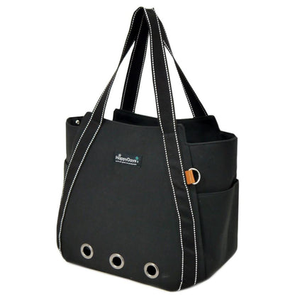 HappyDays Sustainable Pet Tote Bag Black
