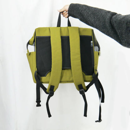 HappyDays Sustainable Pet Backpack Carrier Black