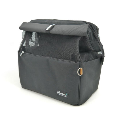 HappyDays Sustainable Pet Backpack Carrier Black