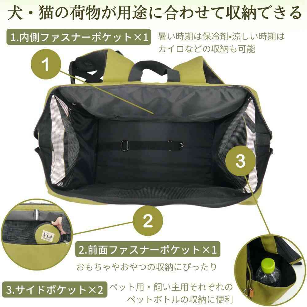 HappyDays Sustainable Pet Backpack Carrier Black