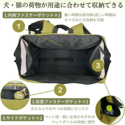 HappyDays Sustainable Pet Backpack Carrier Black
