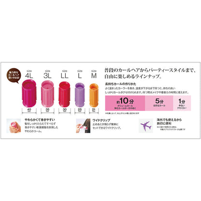 Hair Curlers (12 Pieces) KHCV121P