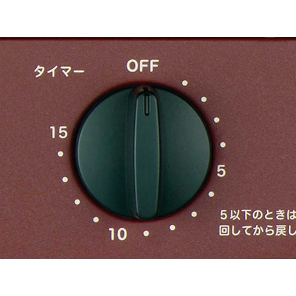 オーブントースター KOS1218R 【直送品】 返品・キャンセル・他商品と同時購入は不可