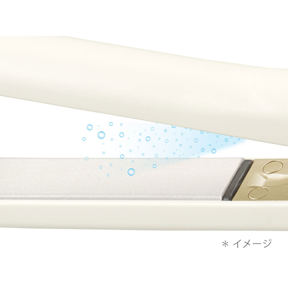 マイナスイオンストレートアイロン KHS8420W 【直送品】 返品・キャンセル・他商品と同時購入は不可