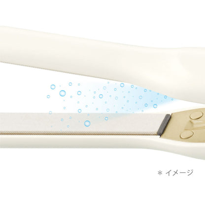 マイナスイオンストレートアイロン KHS8450W 【直送品】 返品・キャンセル・他商品と同時購入は不可