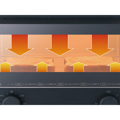 オーブントースター KOS1301K 【直送品】 返品・キャンセル・他商品と同時購入は不可