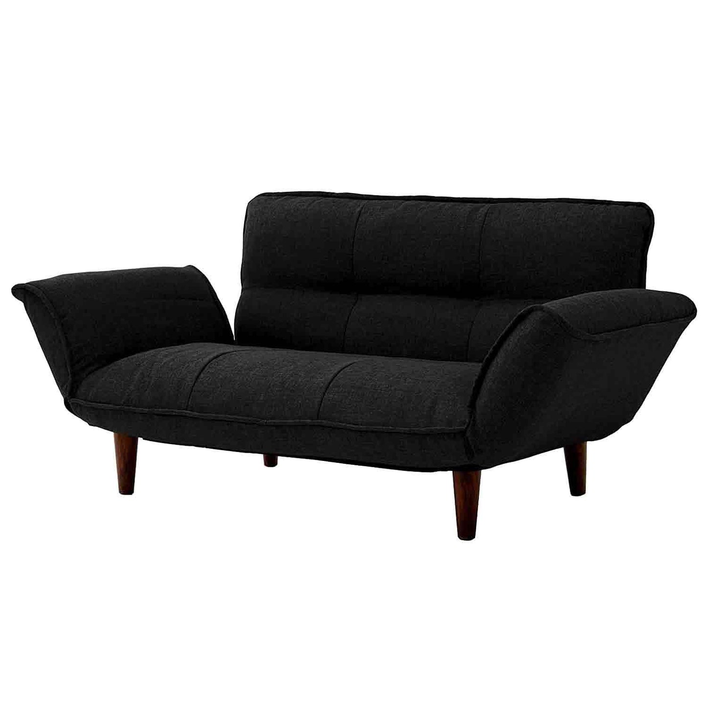 Made in Japan Couch Sofa for Two - KAN Dalian Black