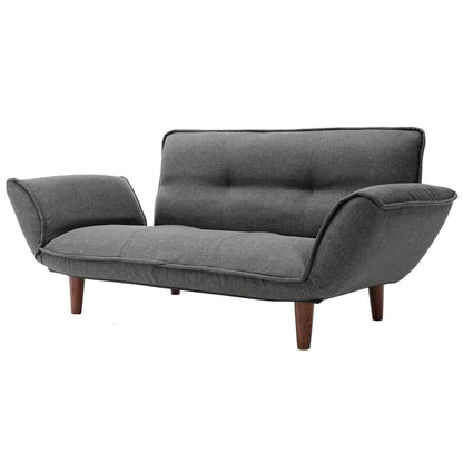 Made in Japan Couch Sofa for Two - KAN Denim Ash Gray