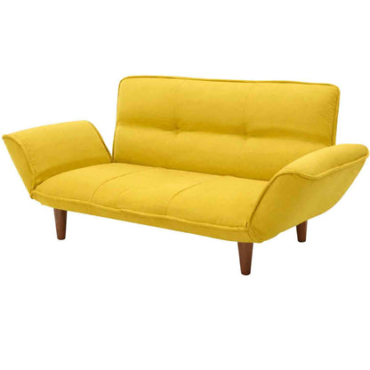 Made in Japan Couch Sofa for Two - KAN Mustard