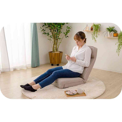 Made in Japan Head Recline P Coil Chair Denim Indigo Blue