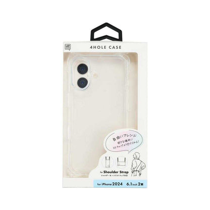 Sankrest iPhone 16 4-Hole Case Clear i38FiJS01