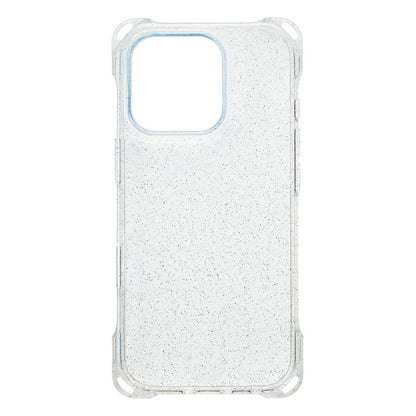 Sankcrest iPhone 16 Pro 4-Hole Case Clear Glitter i38RiJS02