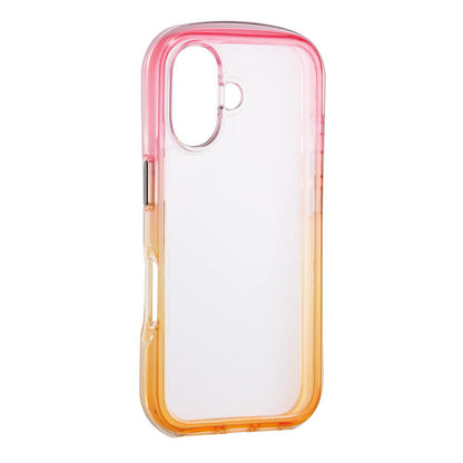 Sankrest iPhone 16 AIR SHOCK MAX Case Pink x Yellow i38FiJA02