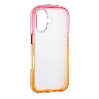 Sankrest iPhone 16 AIR SHOCK MAX Case Pink x Yellow i38FiJA02