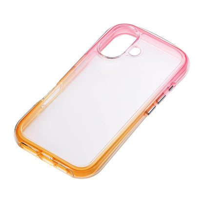 Sankrest iPhone 16 AIR SHOCK MAX Case Pink x Yellow i38FiJA02