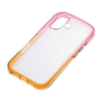 Sankrest iPhone 16 AIR SHOCK MAX Case Pink x Yellow i38FiJA02