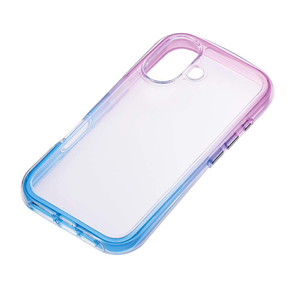 Sankcrest iPhone 16 AIR SHOCK MAX Case Purple x Blue i38FiJA03
