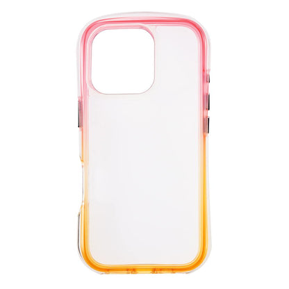 Sankcrest iPhone 16 Pro AIR SHOCK MAX Case Pink x Yellow i38RiJA02
