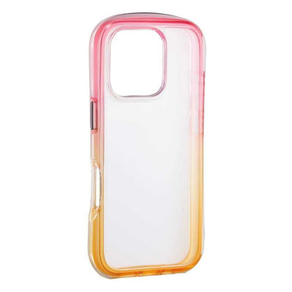 Sankcrest iPhone 16 Pro AIR SHOCK MAX Case Pink x Yellow i38RiJA02