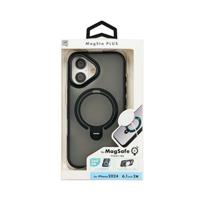 Sankcrest iPhone 16 MagStaPLUS Case Black i38FiJS04