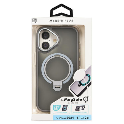 Sankcrest iPhone 16 MagStaPLUS Case Gray i38FiJS05