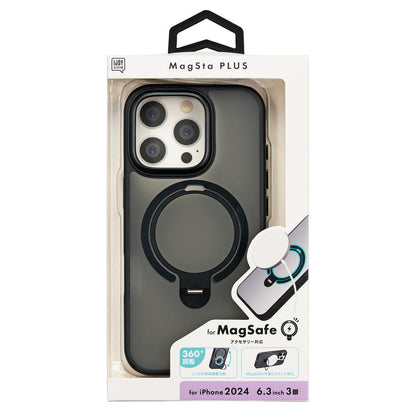 Sankcrest iPhone 16 Pro MagStaPLUS Case Black i38RiJS04