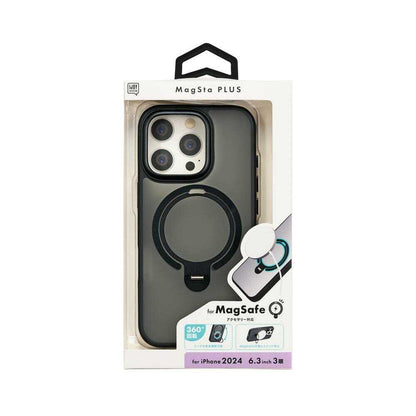 Sankcrest iPhone 16 Pro MagStaPLUS Case Black i38RiJS04