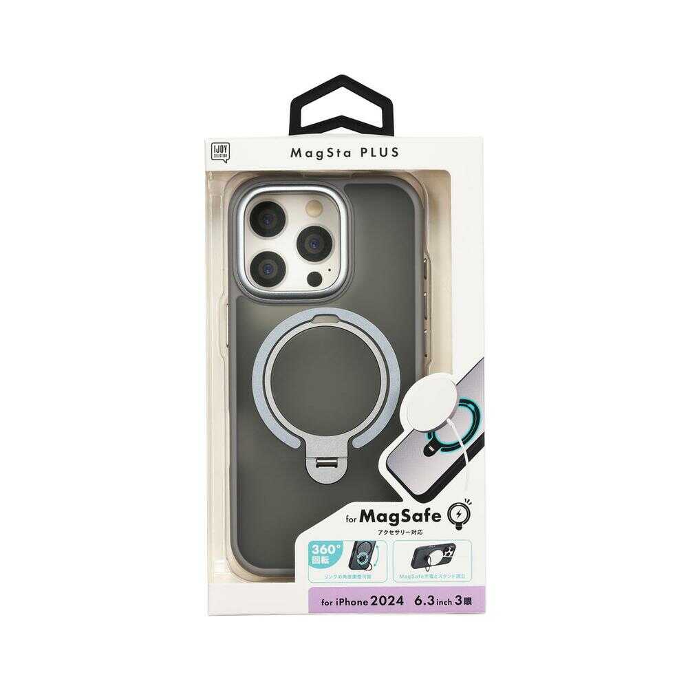 Sankcrest iPhone 16 Pro MagStaPLUS Case Gray i38RiJS05