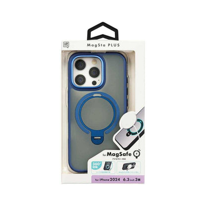 Sankcrest iPhone 16 Pro MagStaPLUS Case Navy i38RiJS06
