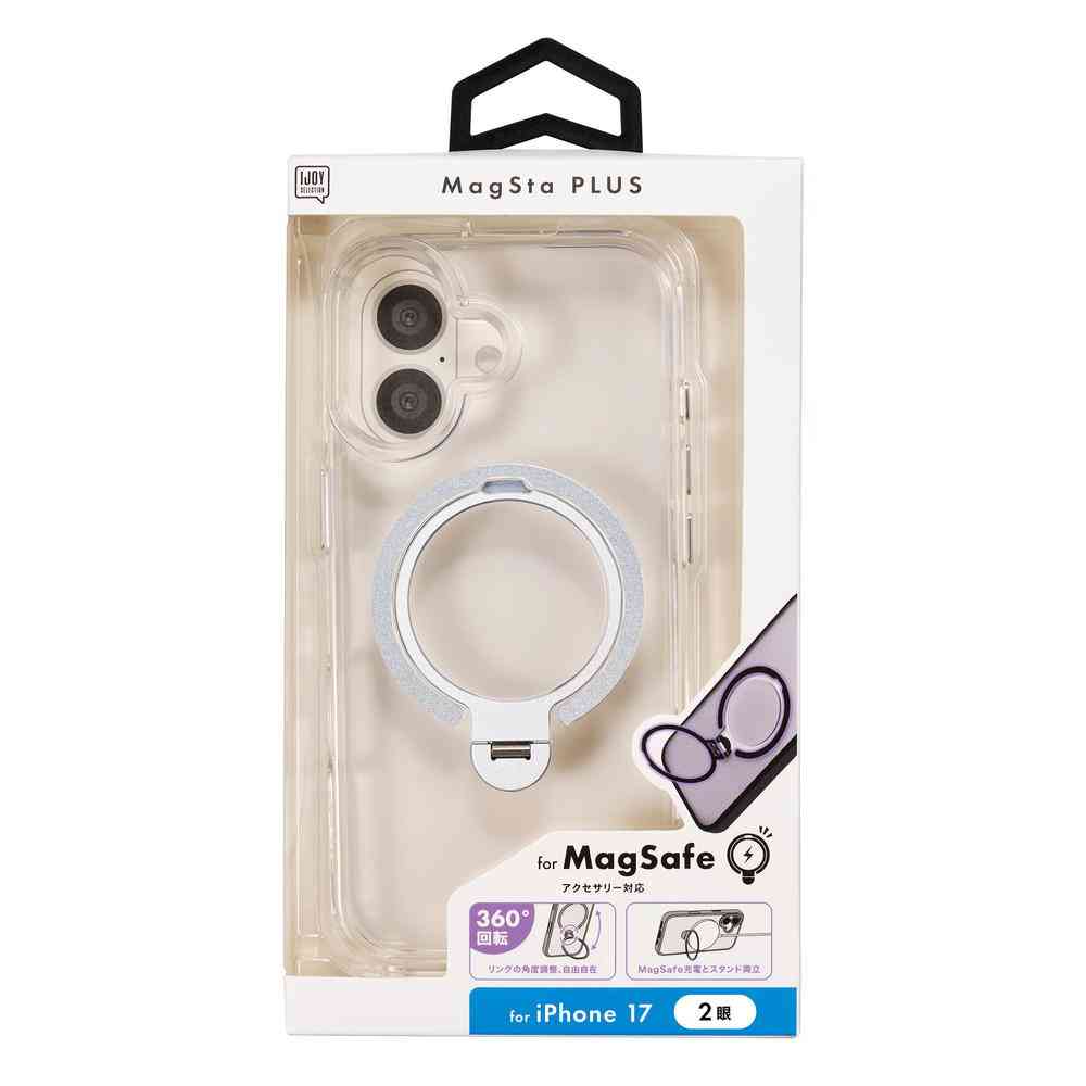 Sankcrest MagstaPlus Case Clear for iPhone 17