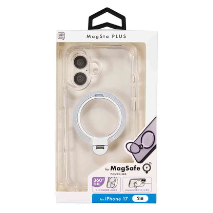 Sankcrest MagstaPlus Case Clear for iPhone 17