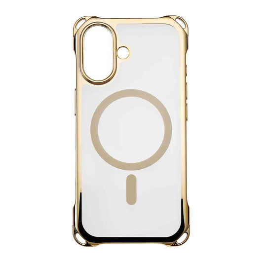 サンクレスト 4ホールケース MagSafe対応 メタリックゴールド for iPhone17
